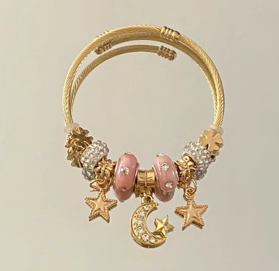 Celeste Mariposa Y2K Charm Bracelet