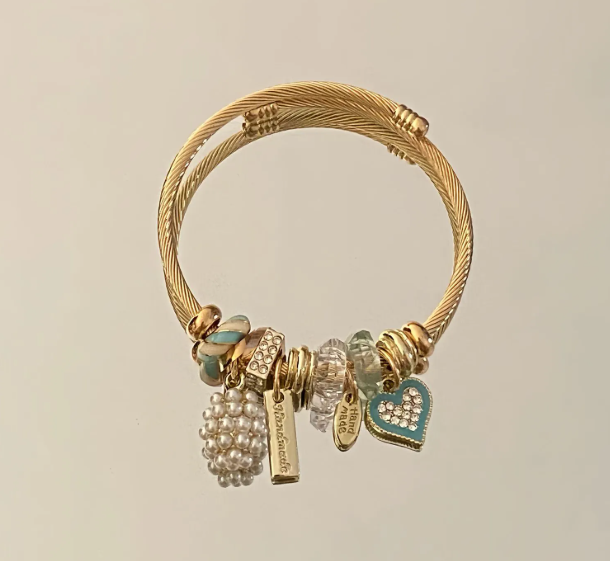 Celeste Mariposa Y2K Charm Bracelet