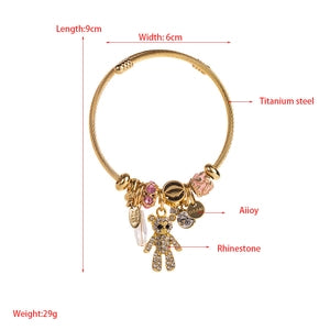 Celeste Mariposa Y2K Charm Bracelet